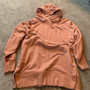 Aerie side snap hoodie